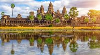 Angkor Wat Temple, Siem reap in Cambodia.