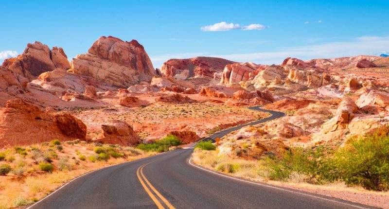 Road in Nevada