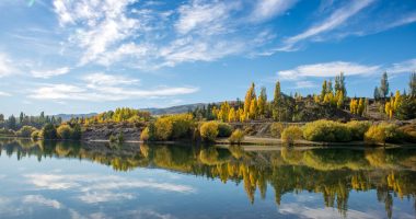 Central Otago region in Autumn