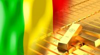 Mali flag and gold ingots