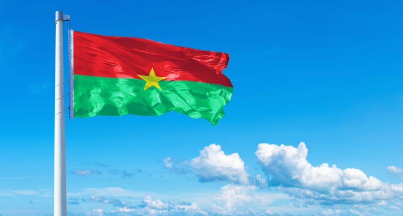 Image of Burkino Faso flag