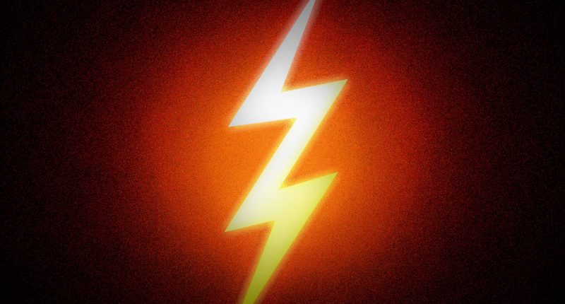 Image of a lightning flash