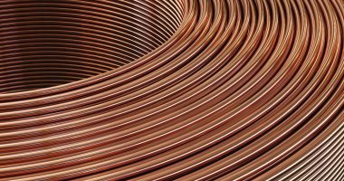 Rolls of copper