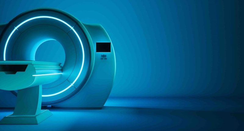 MRI machine concept