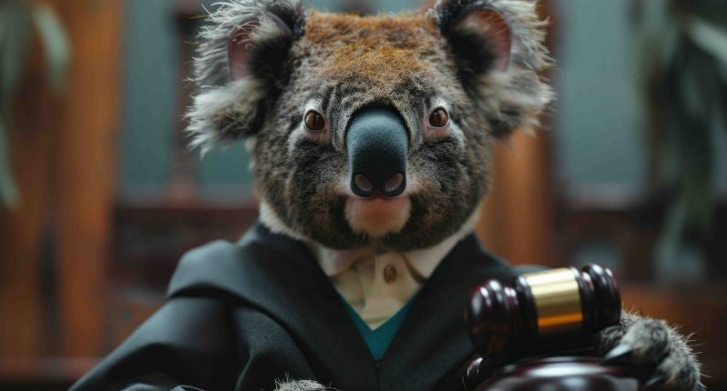 AI gen Koala judge