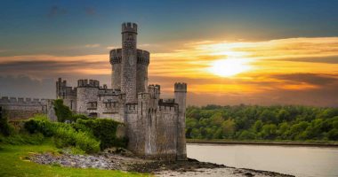 Castle by loch