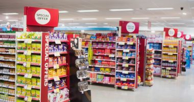 Image of supermarket shelves