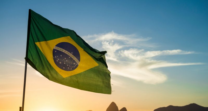 Image of a Brazilian flag