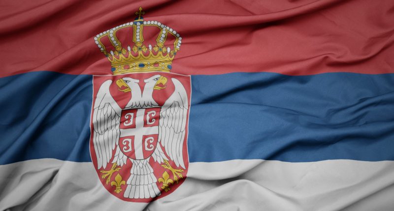 Image of the Serbian flag