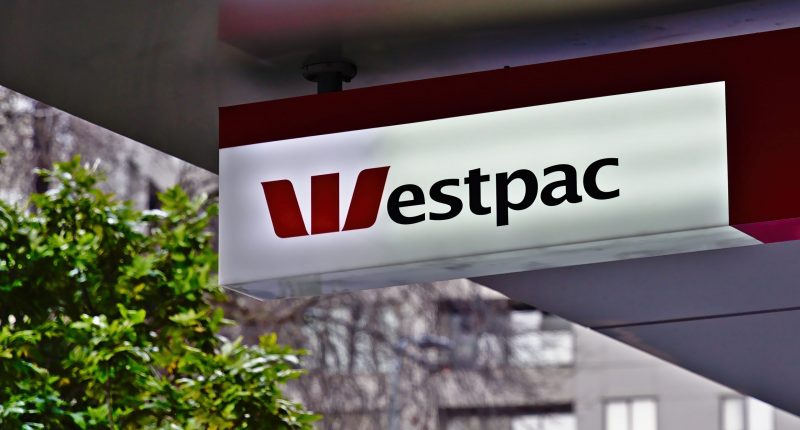 Image of a Wespac store sign