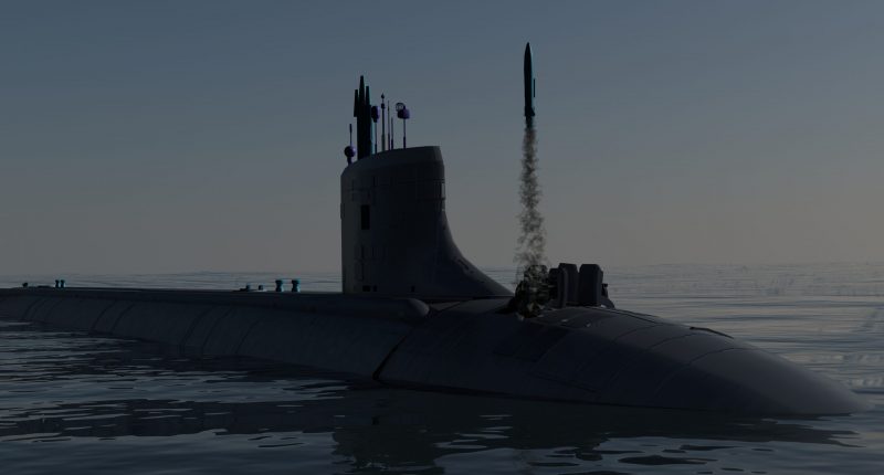 Image of a Virginia class submarine