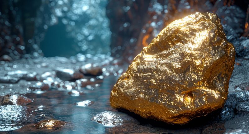 Image of a nugget of gold