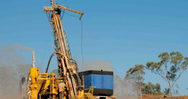 Drill rig in Australia