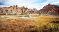 Badlands in South Dakota