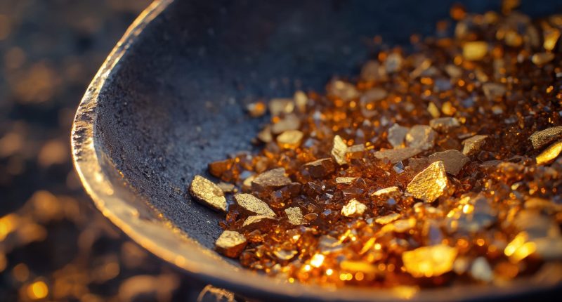 Image of gold panning