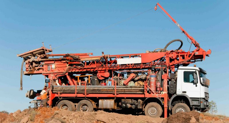 Reverse Circulation drill rig