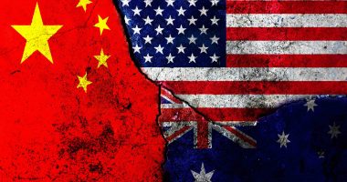 China US Aus relations concept