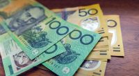 Australian cash concept