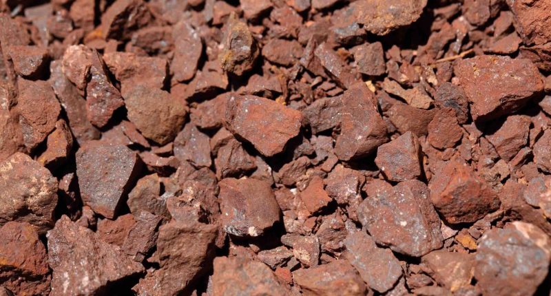 Iron ore rockchips