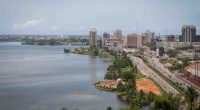 Abidjan city's skyline