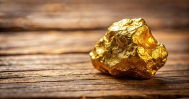 Image of a lump of gold