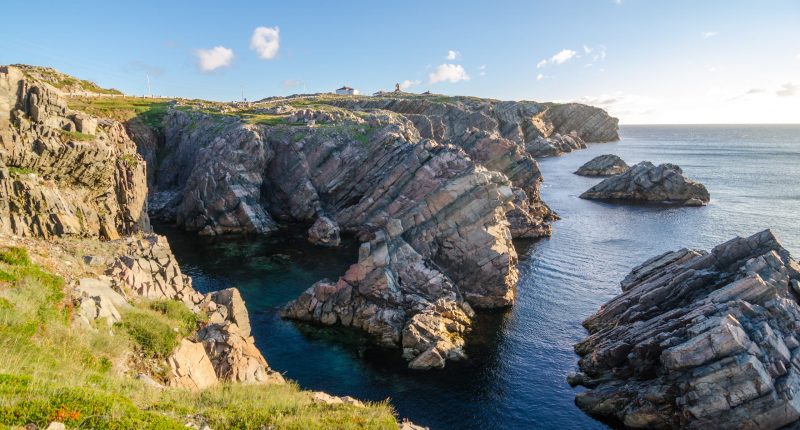 A coastline in Newfoundland