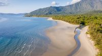 Beach in the Daintree area of north Queensland