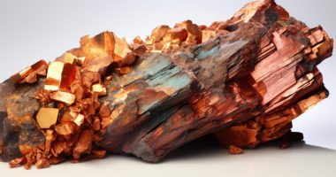 Sample of drill tested copper ore