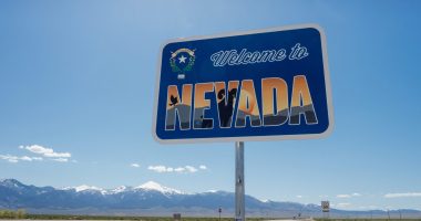 Sign for Nevada