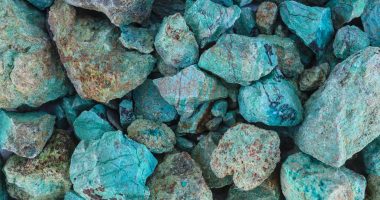 Image of blue green copper