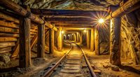 Image of a historic underground mine