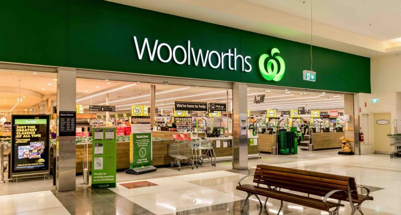 Woolworths shopfront