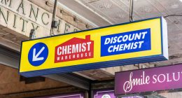 Chemist Warehouse signange