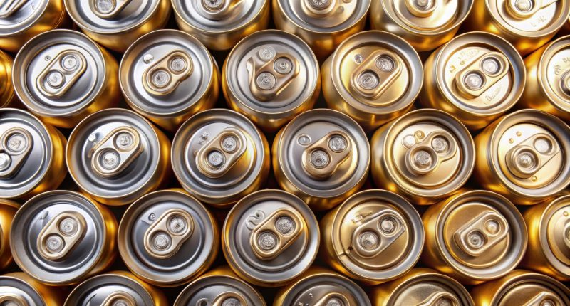 Image of aluminium cans