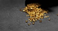 Scattered gold nuggets