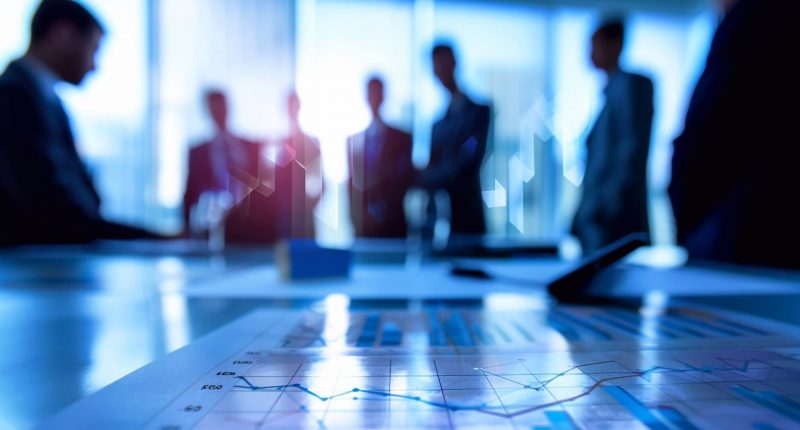 AI image of executives around a table