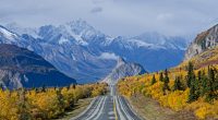 Glenn Highway in Alaska