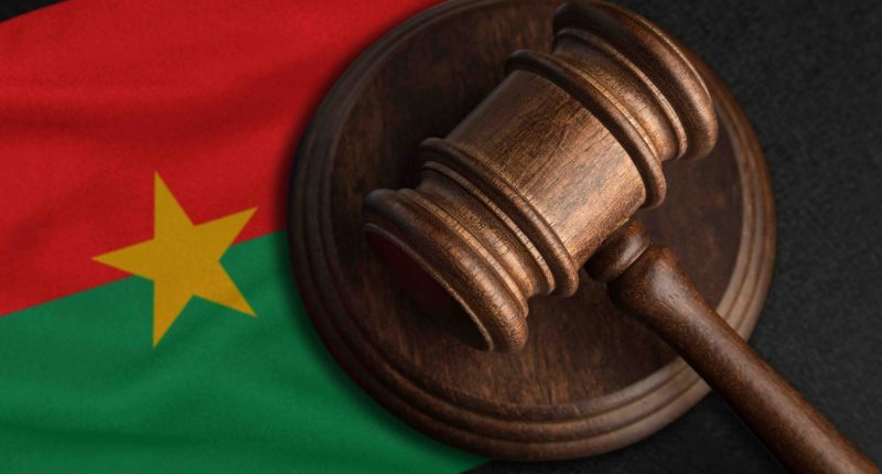 Burkina Faso lawsuit concept