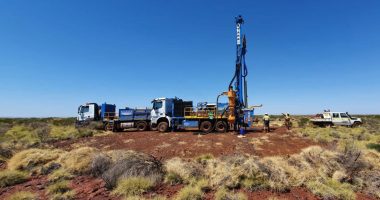 Mining work at CZR Resources' for-sale Robe Mesa iron ore project.