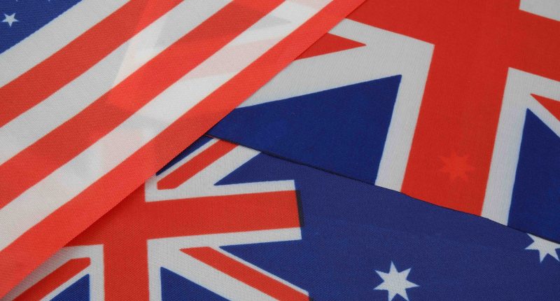 AUKUS flag concept