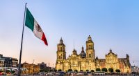 Mexico City flagpole