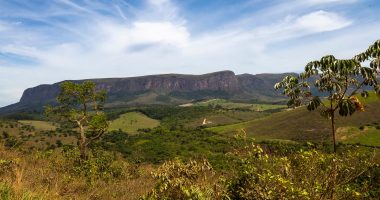 Landscape of Minas Gerais in Brazil