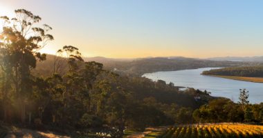 Panorama in Tasmania