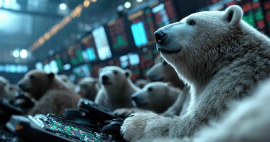 Polar bears trading shares real not AI