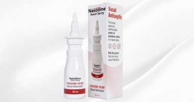 Image of the Nasodine nasal spray product