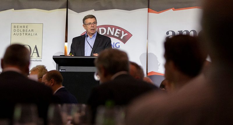 David Moult speaks at the Sydney Mining Club about Yancoal Australia.