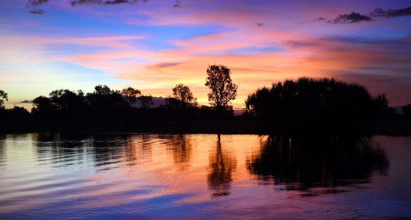 Sunset in the Northern Territory