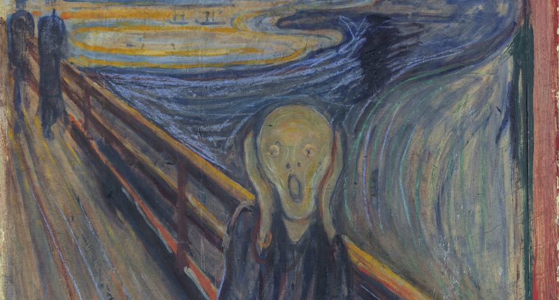 Edvard Munch's famous painting The Scream