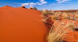 Red sand dunes, Northern Territory
