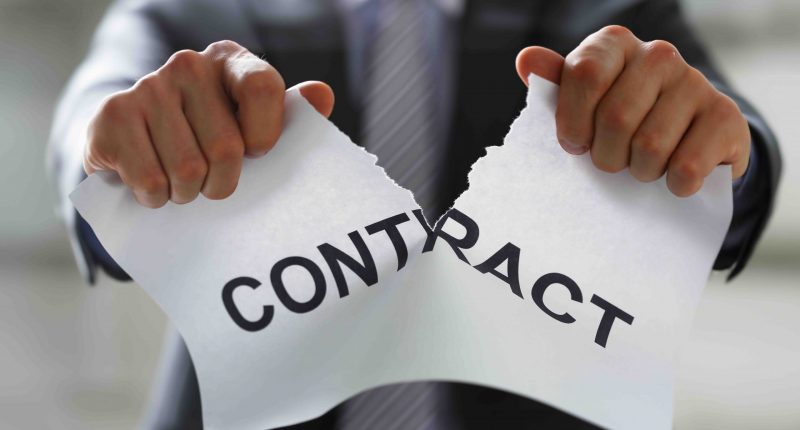 Contract termination concept